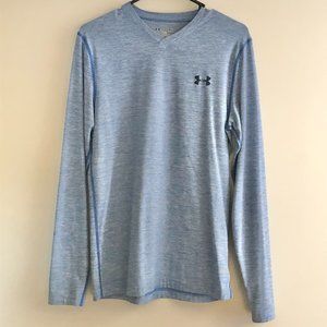 MEN'S UNDER ARMOUR COLD GEAR LONG SLEEVE V NECK